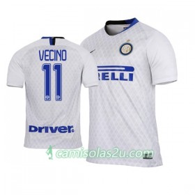 Camisolas de Futebol Inter de Milão Matias Vecino 11 Equipamento Alternativa 2018/19 Manga Curta